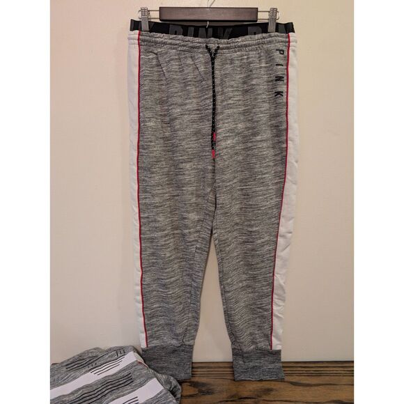 Vtg 2018 Victoria's Secret PINK Gray Quarter Zip Sweatshirt & Jogger Set - Picture 4 of 5